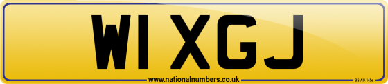 W1 XGJ