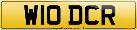 W10 DCR