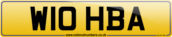 W10 HBA