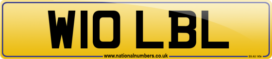 W10 LBL