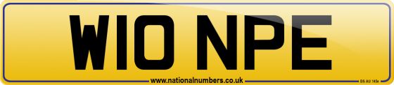 W10 NPE