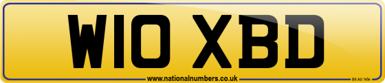 W10 XBD