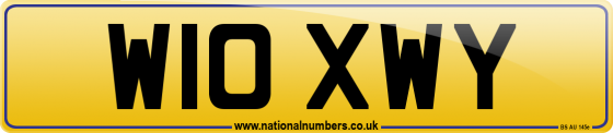 W10 XWY