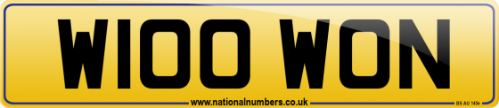 W100 WON