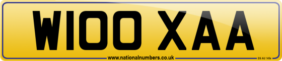 W100 XAA