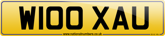 W100 XAU