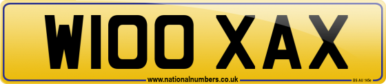 W100 XAX