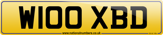 W100 XBD