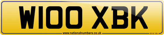 W100 XBK