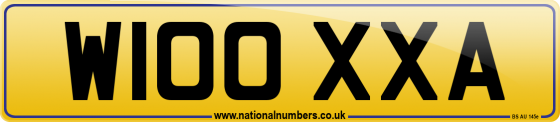 W100 XXA