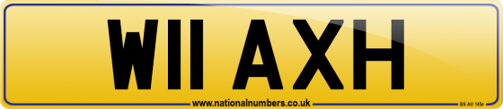 W11 AXH