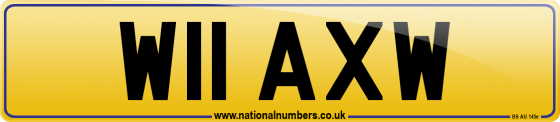 W11 AXW