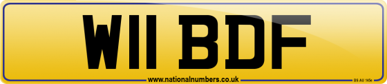 W11 BDF