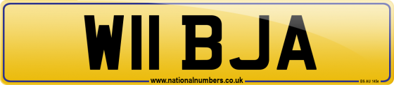 W11 BJA