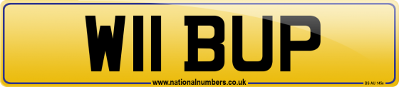 W11 BUP