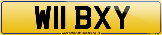 W11 BXY