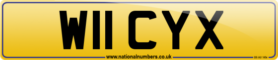 W11 CYX