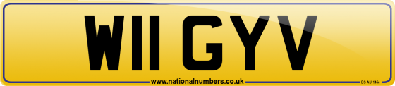 W11 GYV