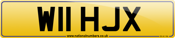 W11 HJX