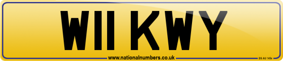 W11 KWY