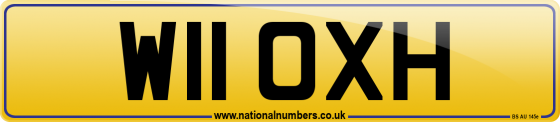 W11 OXH
