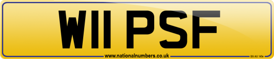 W11 PSF
