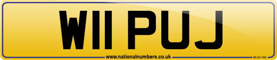 W11 PUJ