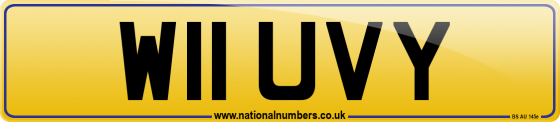 W11 UVY