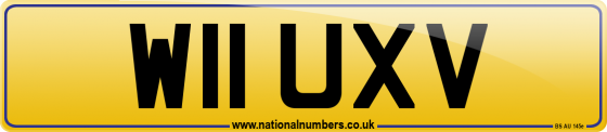 W11 UXV