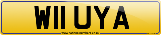 W11 UYA