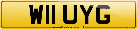 W11 UYG