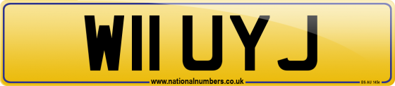 W11 UYJ