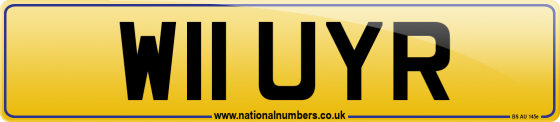 W11 UYR