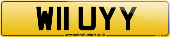 W11 UYY