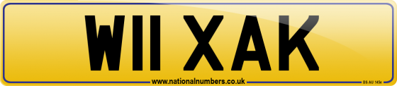 W11 XAK