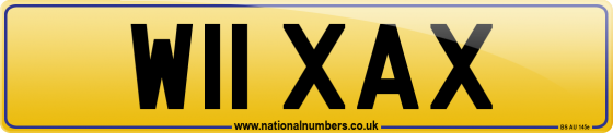 W11 XAX