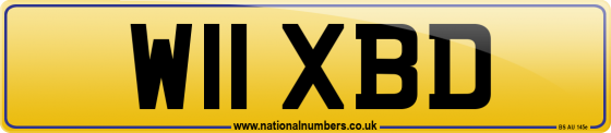 W11 XBD