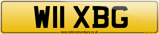 W11 XBG