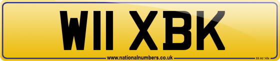 W11 XBK