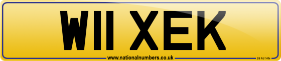 W11 XEK