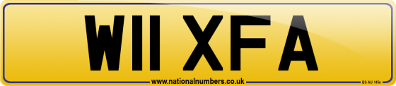 W11 XFA