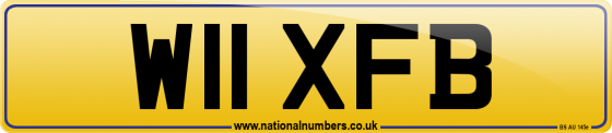 W11 XFB