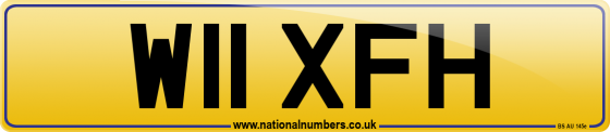 W11 XFH
