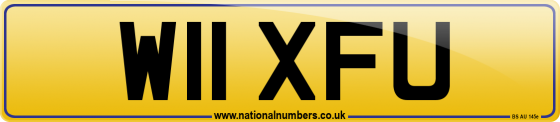 W11 XFU