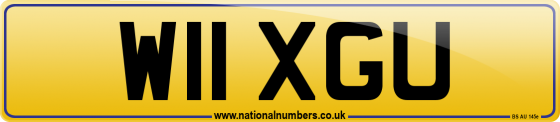 W11 XGU