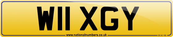 W11 XGY