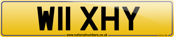 W11 XHY