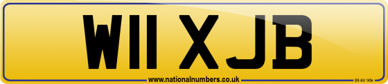 W11 XJB