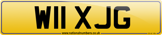 W11 XJG