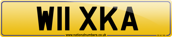 W11 XKA